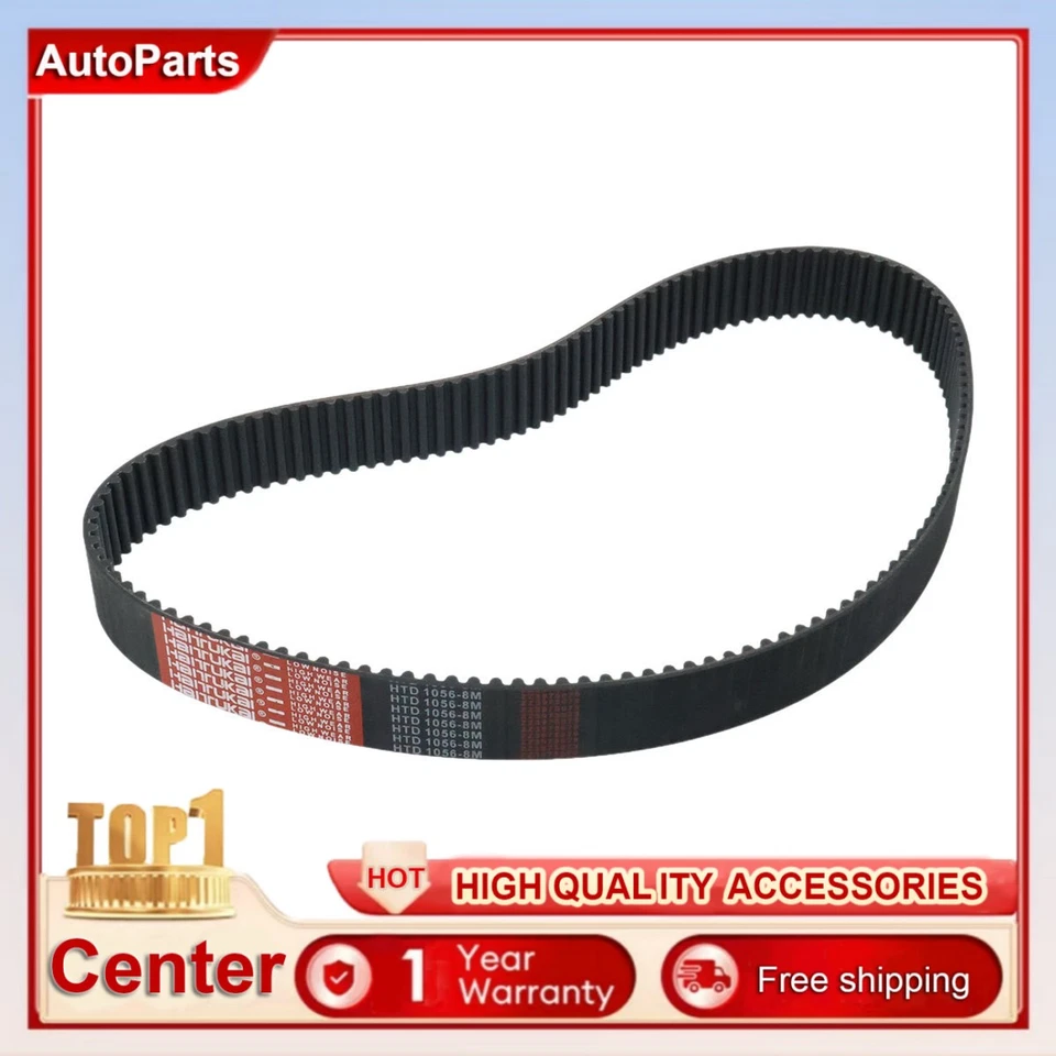 Cinturón primario 8 mm 1 1/2" BDL-30853 132 dientes para Harley-Davidson Foto 3 de 4