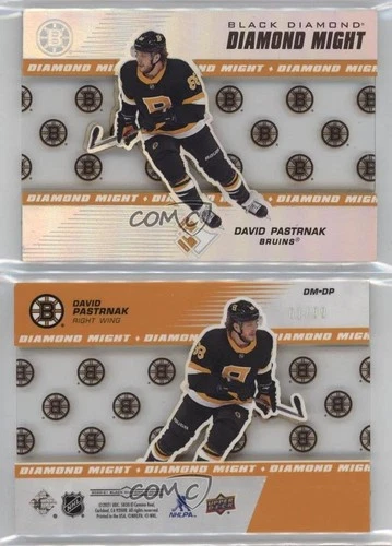 2020-21 Upper Deck Black Diamond Diamond Might /99 David Pastrnak #DM-DP
