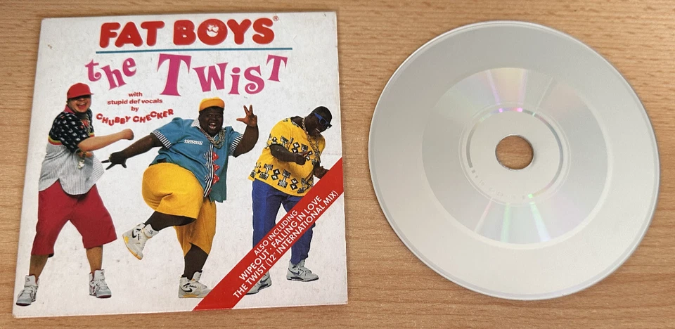 Fat Boys with Chubby Checker ‎– The Twist  (Maxi CD) - 80s Chart Breaker - Bild 3 von 4