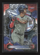 2023 Bowman's Best #19 Brayan Rocchio Cleveland Guardians