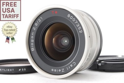 Top MINT w/Filter] Contax Carl Zeiss Biogon T* 21mm f2.8 Lens For