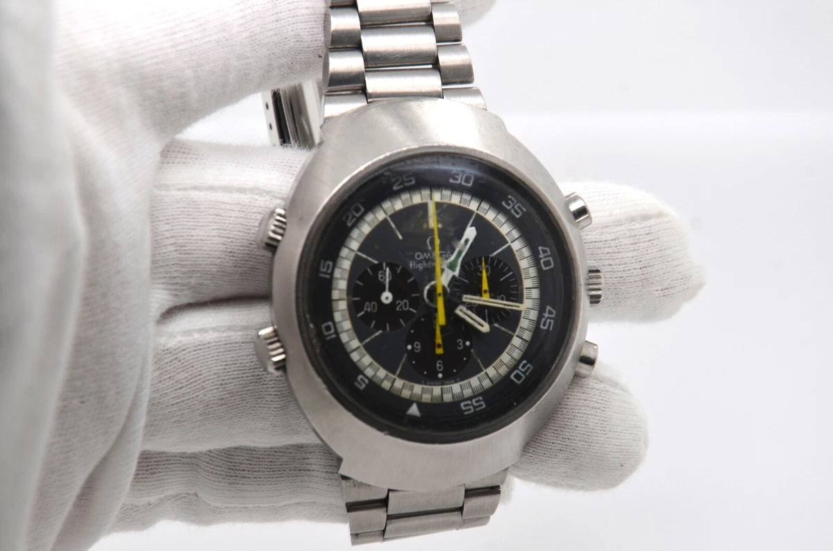 Omega Flightmaster Men s Watch Ref. 145.026 Steel eBay