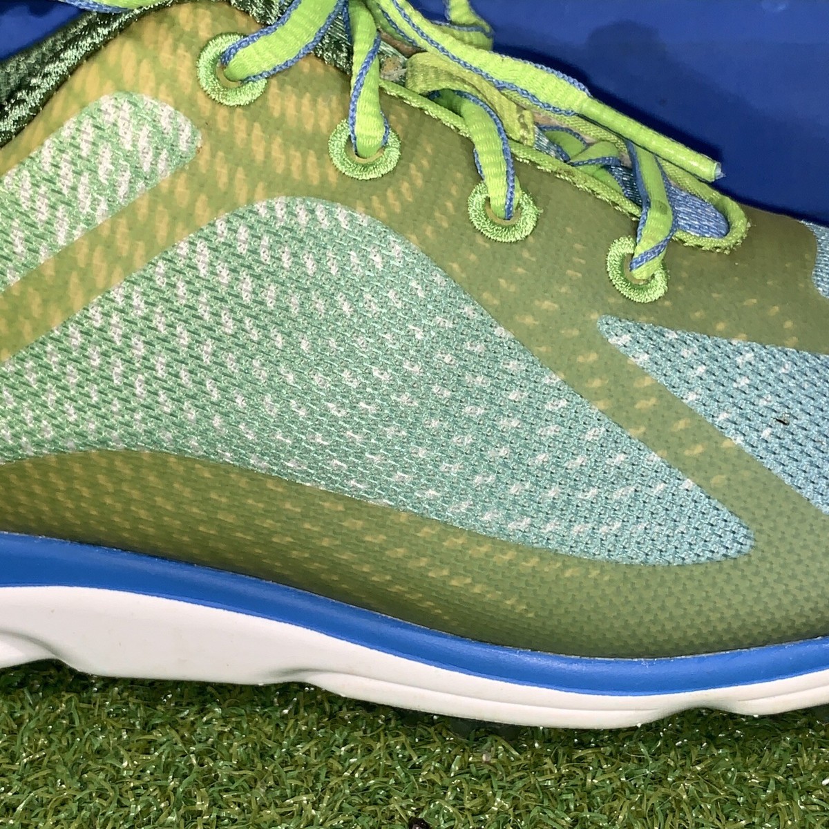 FOOT JOY EmPower Spikeless Golf Shoes FJ 98001 Blue/Green