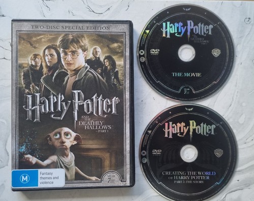 Harry Potter And The Deathly Hallows: Part 1 DVD (Region 4) VGC Two Disc Special - Picture 1 of 2