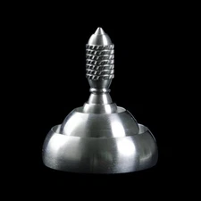 Stainless Steel Spinning Top Stress Relief Fidget Toy Desktop Gyro EDC Gift