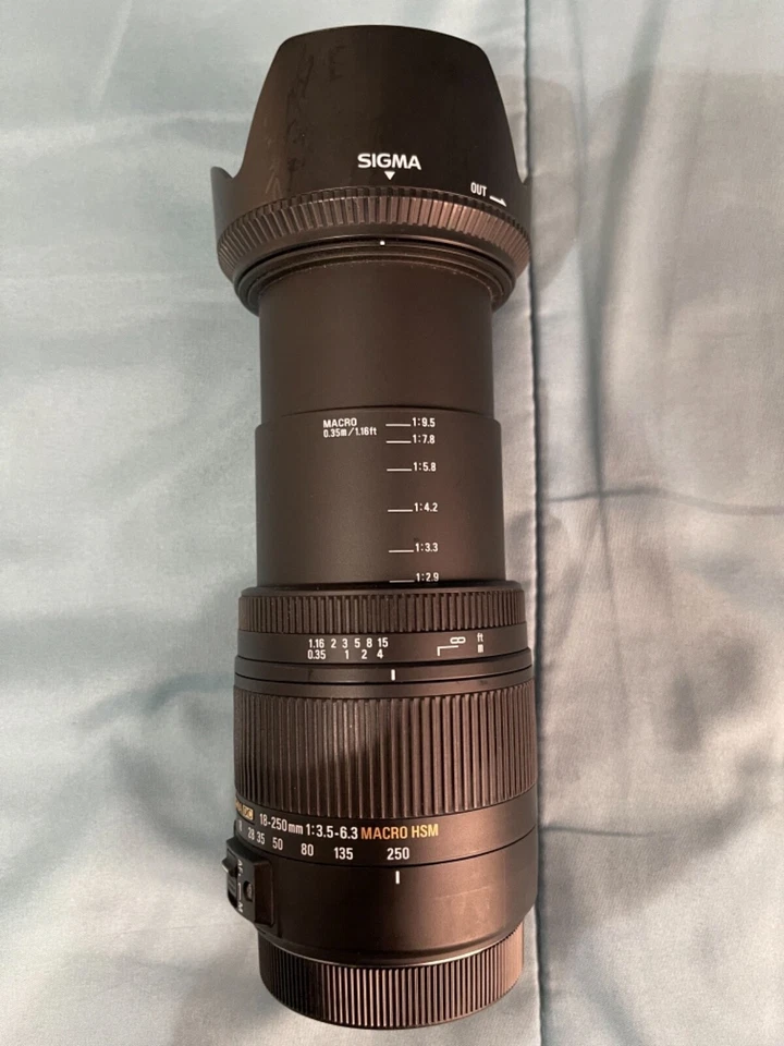 Sigma DC 18-250mm f/3.5-6.3 OS HSM Lens For Canon - Image 2 of 3