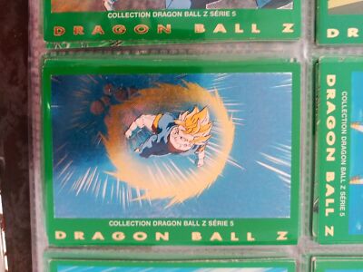 【Vintage】DRAGON BALL Trading Card No.⑤ 26 DRAGON BALL Z PANINI SERIES 5 GREEN CARD COLLECTIBLE GREEN