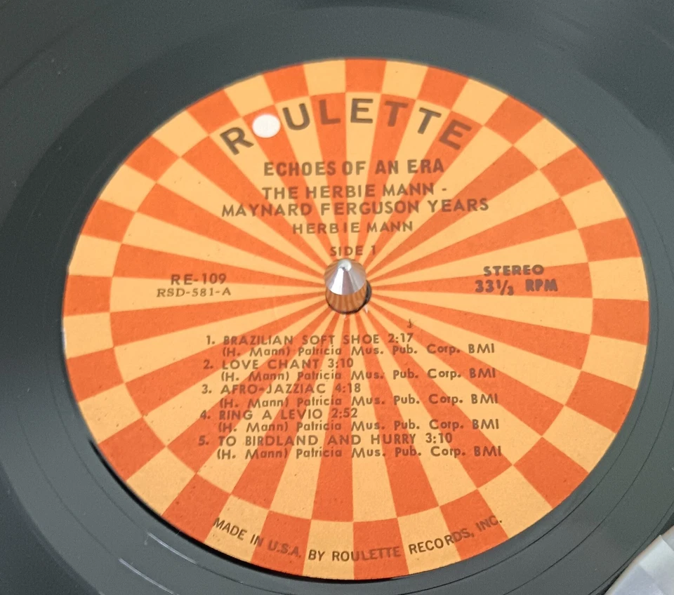 The Herbie Mann-Maynard Ferguson Years - 1973 double LP record VG+, cover fair - Image 3 of 4