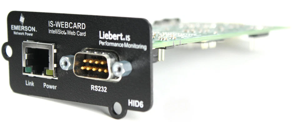 Emerson Liebert 416791G Intellislot Web Card IS-WEBCARD  - Image 3 of 4