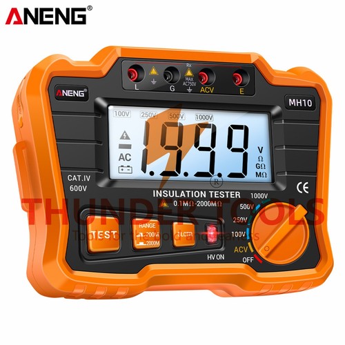 Thunder Tools ANENG MH10 Digital Insulation Resistance Tester 0.1MΩ-2000MΩ - Bild 8 von 23