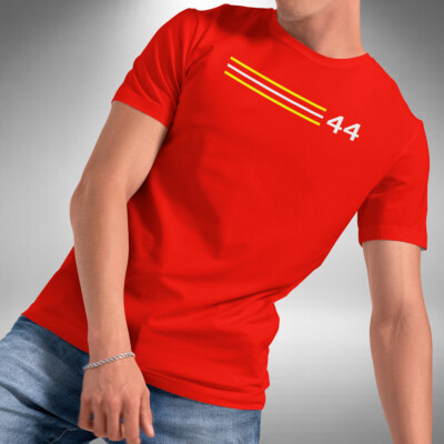 Lewis Hamilton T-Shirt Small bis 5XL Nummer 44 Formel 1 Linien Small bis 5XL