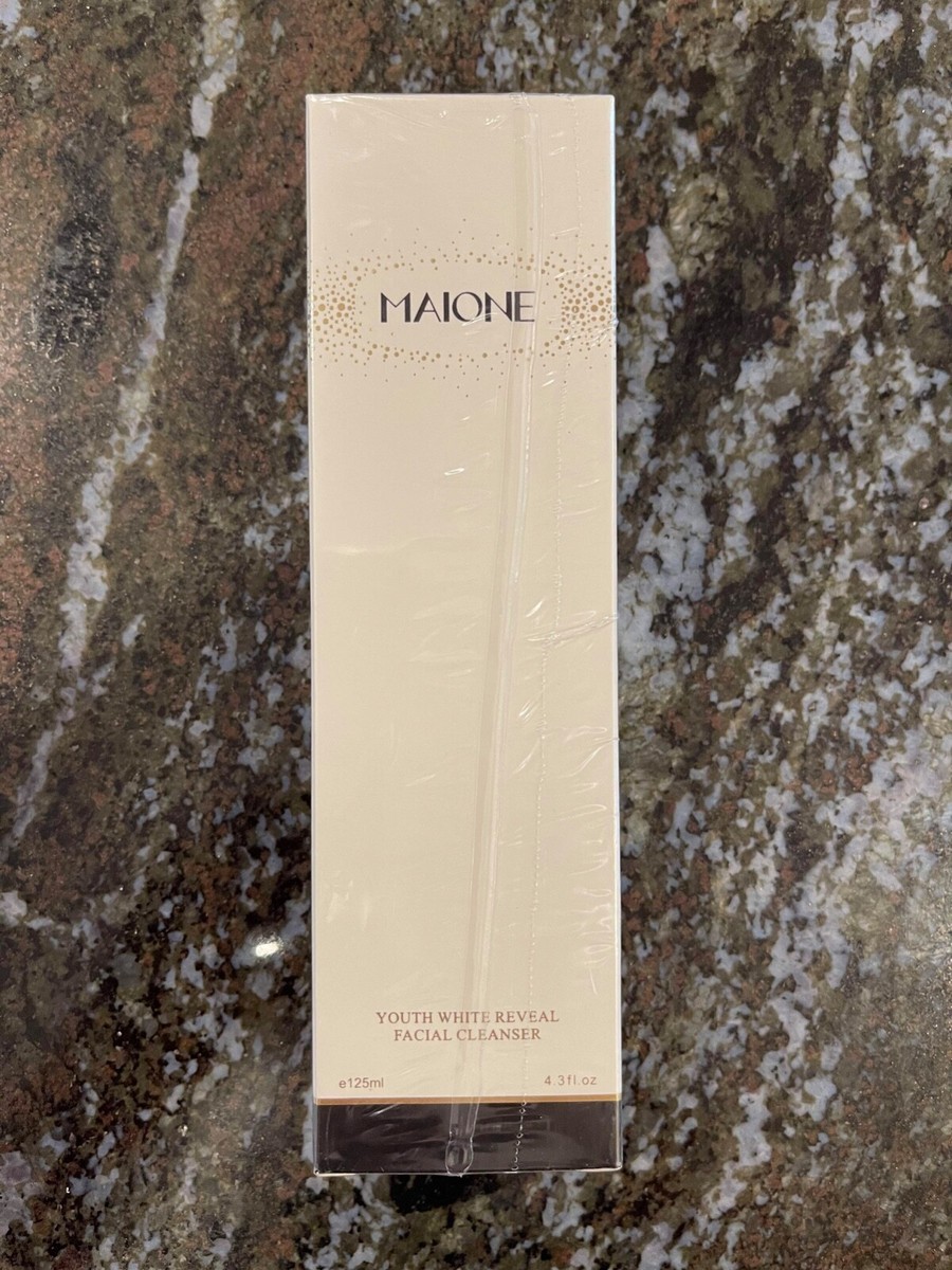 MAIONE YOUTH WHITE REVEAL FACIAL CLEANSER NEW / SEALED, 4.3 FL OZ