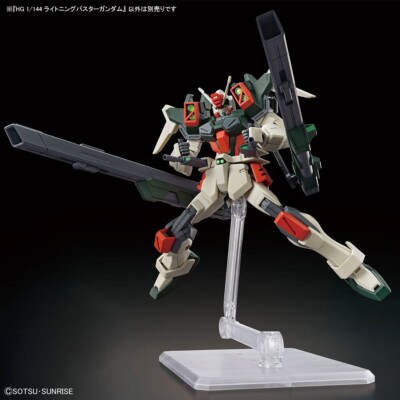 HG 1/144 Lightning Buster Gundam and HG 1/144 Duel Blitz Gundam