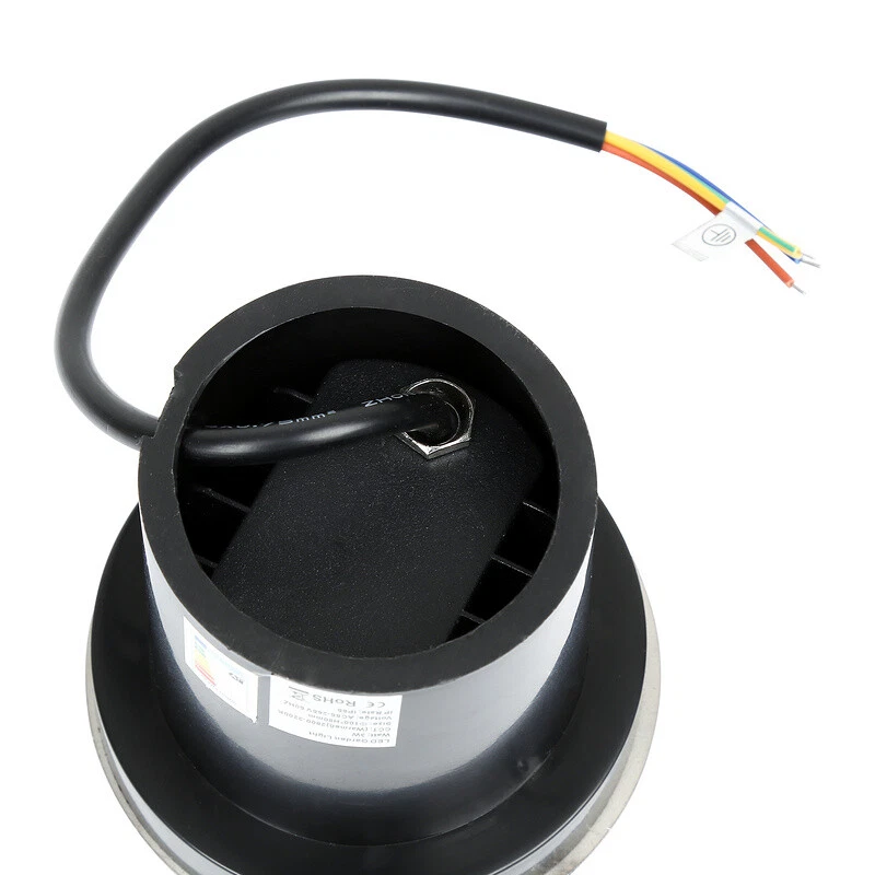 1-12x Bodenleuchte Wegbeleuchtung 3W IP65 Einbaustrahler Nacht LED Boden Aussen - Bild 4 von 4