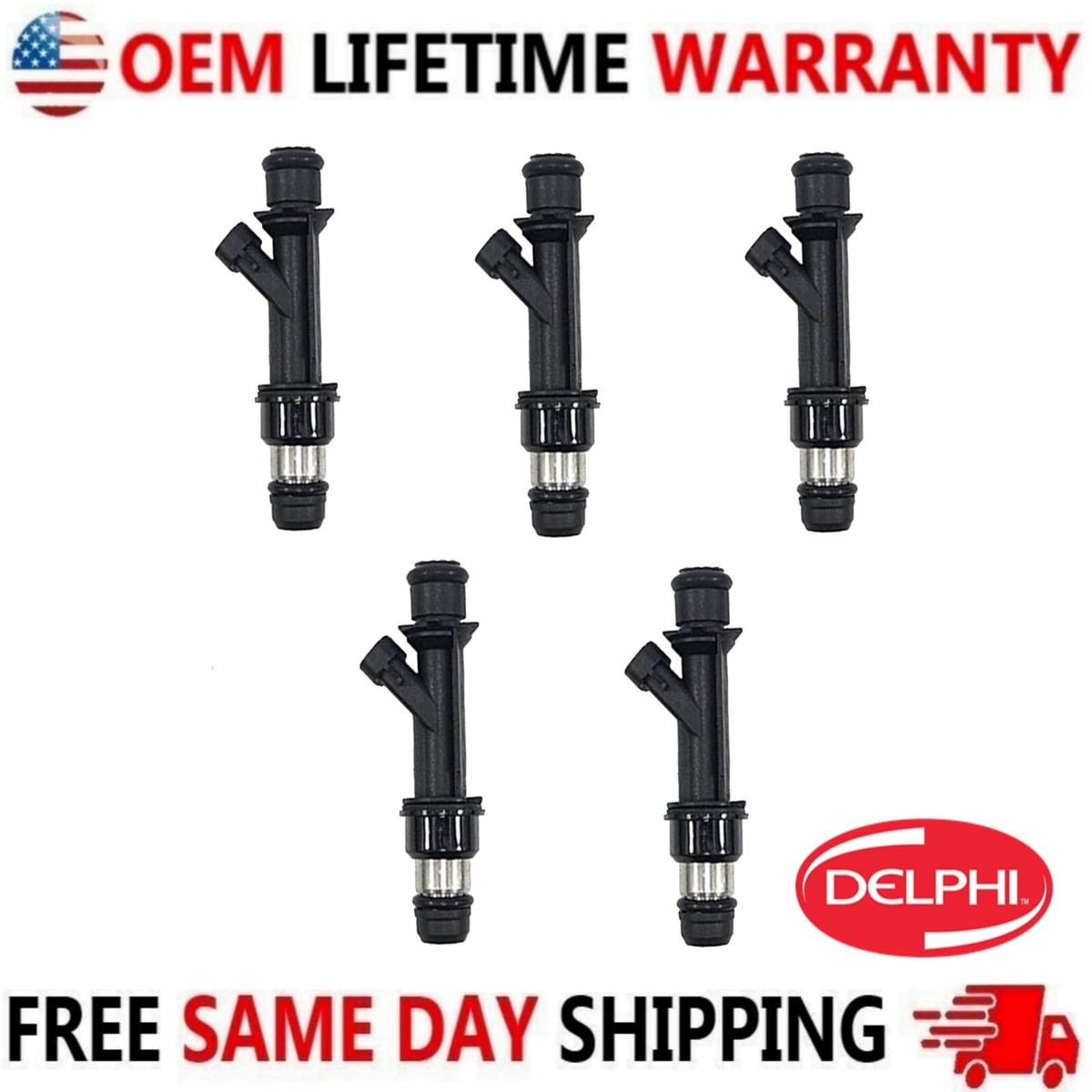 UREMCO 6845 Fuel Injector Set (4) For 2004-2007 Canyon Colorado I-280 I-290 2.8L 2.9L