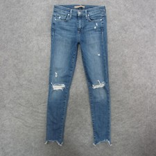 Joe's Jeans Women's 26 Blue Light Wash Skinny Ankle Jeans