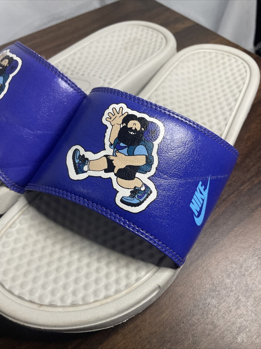Nike Benassi JDI Print ACG Slides Obsidian Hiker Nike Benassi JDI Print ACG “Hiker Man” Slides Obsidian  main image 3