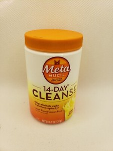 Brand NEW Metamucil 14-Day Cleanse Psyllium Fiber Supplement Citrus