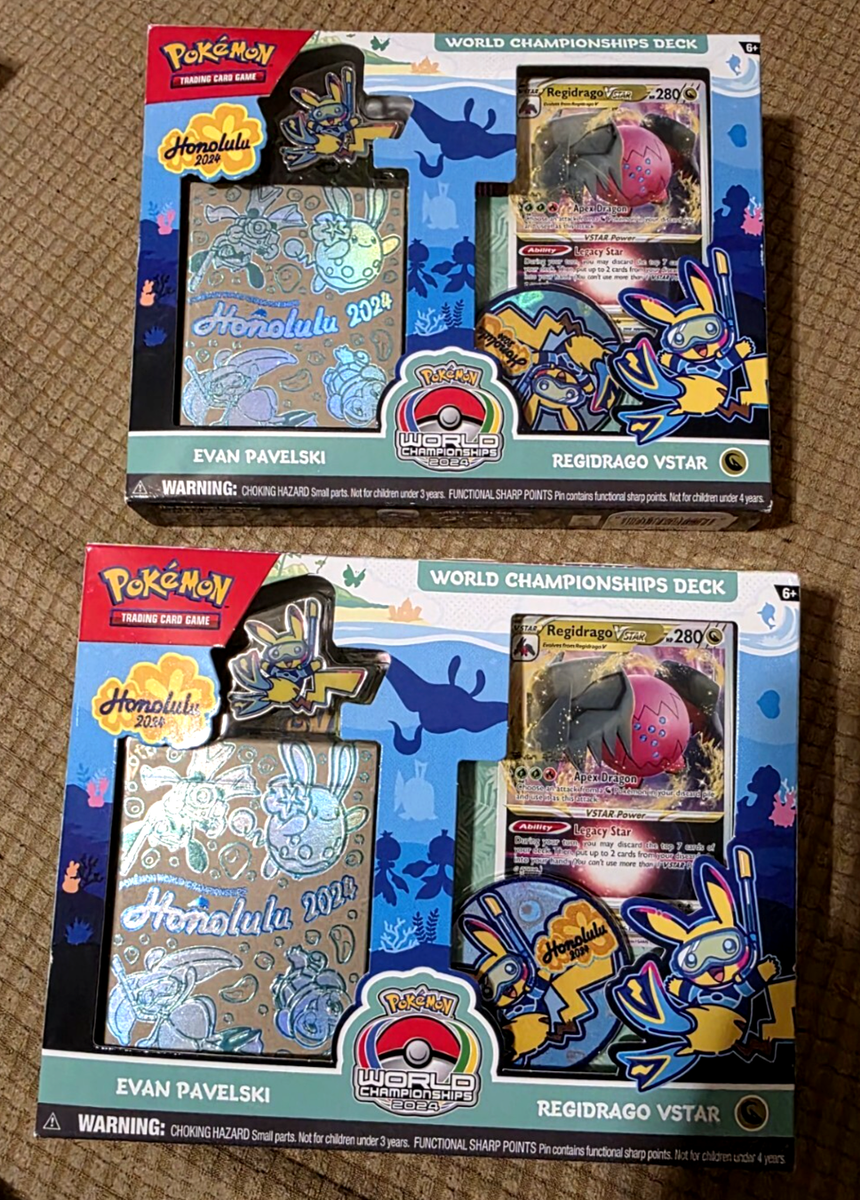 1-Pokémon TCG World Championship Deck Honolulu Evan Pavelski