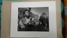 FRAMED clint eastwood cowboy movie photo print dollar spaghetti western b&w