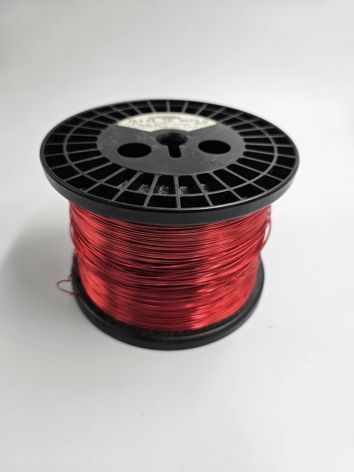 Alambre magnético de cobre 17125 SNYLZ 155 rojo calibre 20 9,8 lb AWG Foto 3 de 4