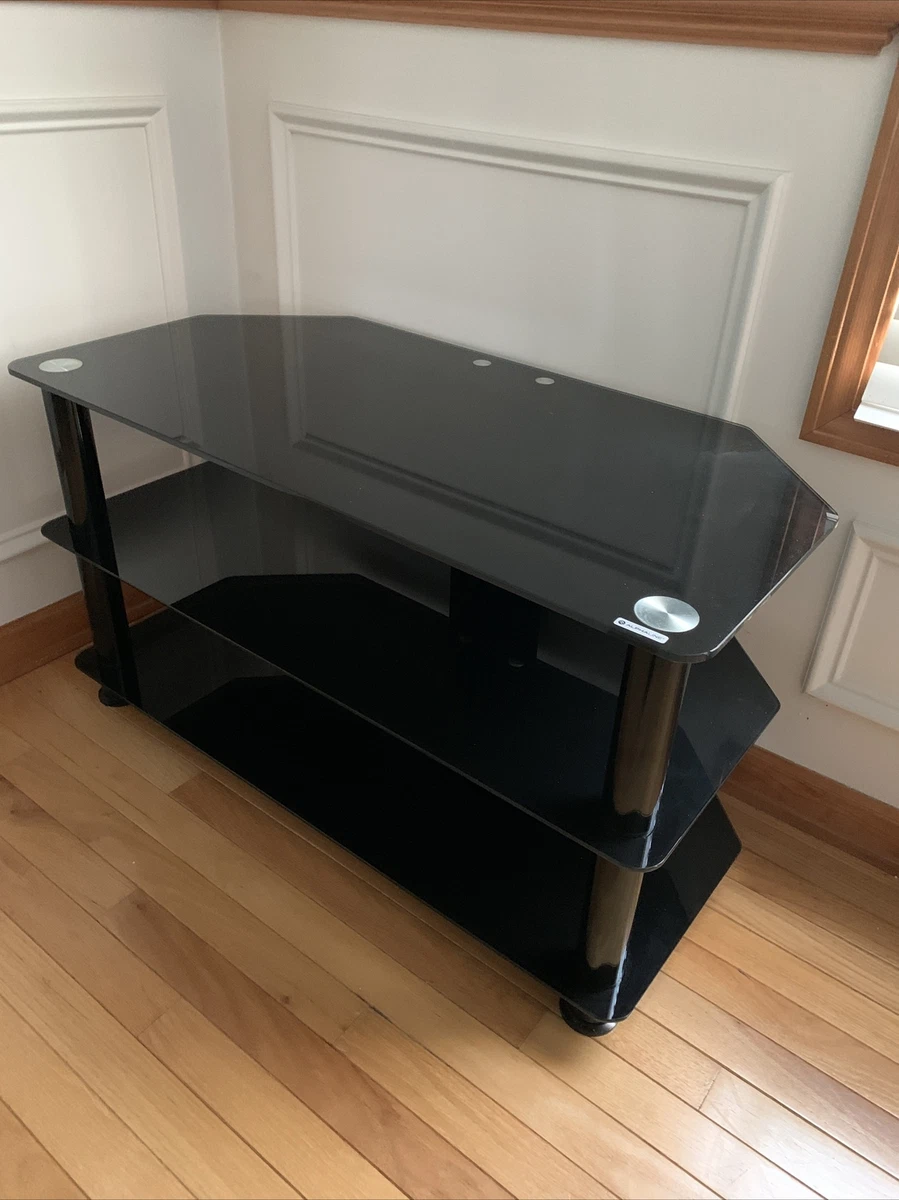 Glass tv table deals