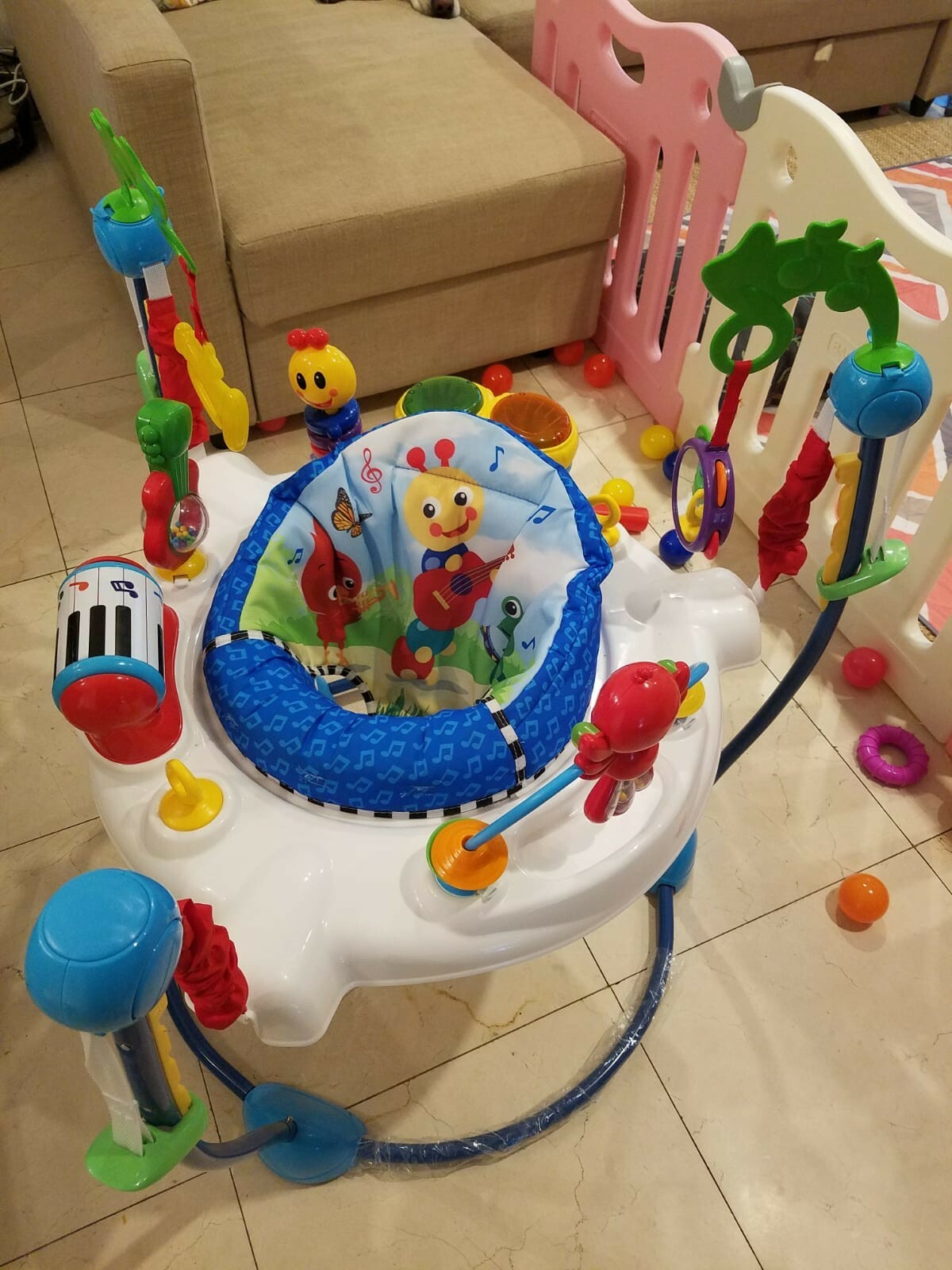 baby einstein activity jumper special edition neighborhood friends