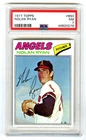 NOLAN RYAN~CALIFORNIA ANGELS~1977 TOPPS PSA-7 NR-MT BASEBALL CARD#650 (NEW CASE)