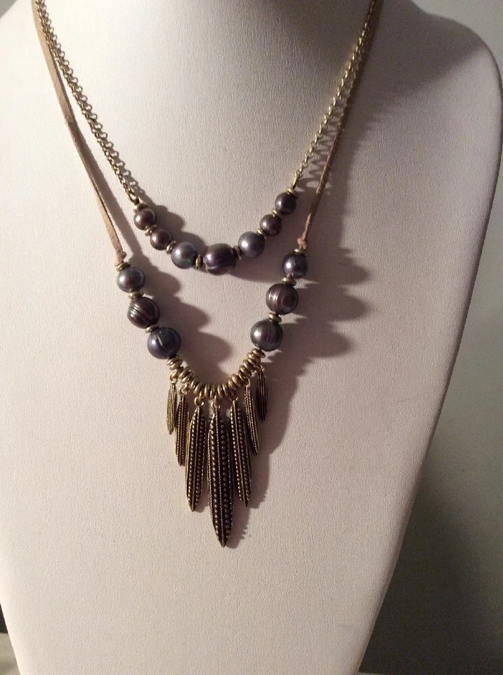 $34,50 Lucky Brand таитянский подвеска ожерелье A426 - Изображение 2 из 4