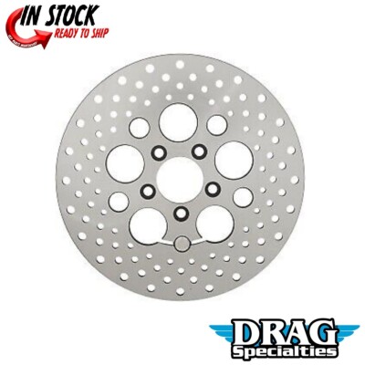 Drag Specialties 1710-1905 Stainless Drilled Rear Brake Rotor for 08-23 Touring