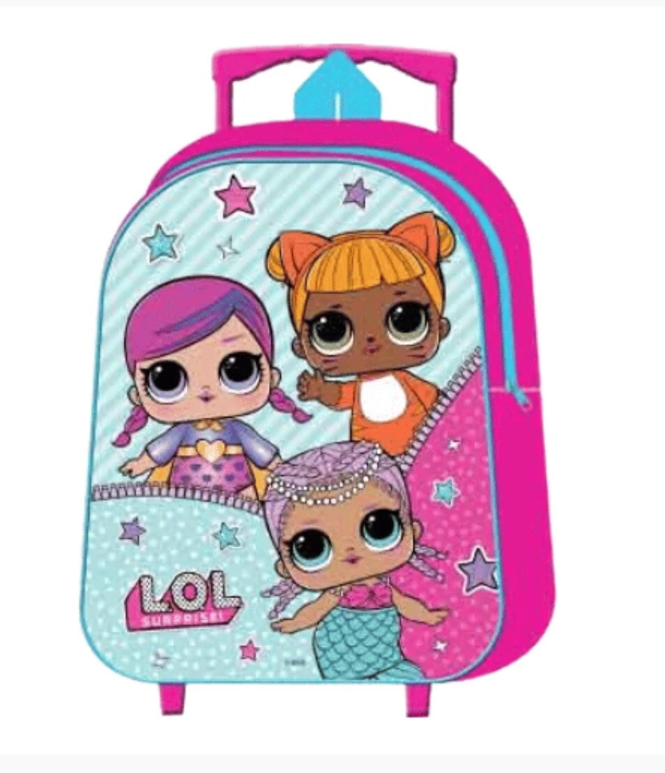 Lol backpack with clearance wheels