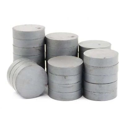 GUY'S MAGNETS 25 pcs Large 27mm x 6.88mm ferrite disc magnets C8 craft DIY