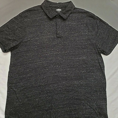 Old Navy Mens Polo Shirt Size XL Black 