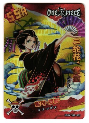 Light sunny リミテッドカードコレクション vol.1 NICO ROBIN SSR HHW-SSR-001 One Piece Thousand Sunny Anime