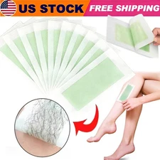 Hair Removal Paper Double Sided Cold Wax Strips Body Depilatory Patch Skin 2026