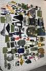 Vintage GI Joe Lot Vehicle Parts Accessories 1980s Tank Helicopter ARAH Hasboro