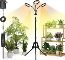 Grow Lights for Indoor Plants, Full Spectrum LED Plant Light with Tripod Stan...