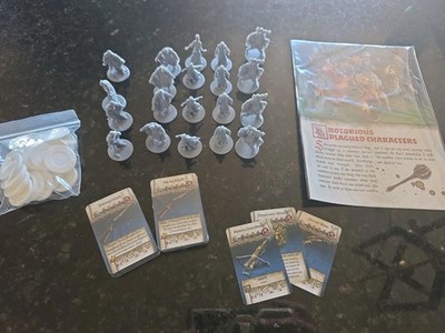 Zombicide: NPC 2 - All Cards In Shrink - 100% Complete - Loose Bonus Vault Cards