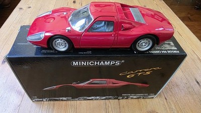 Minichamps 1:18 Porsche 904 Carrera GTS 1964 Red - Rare | eBay