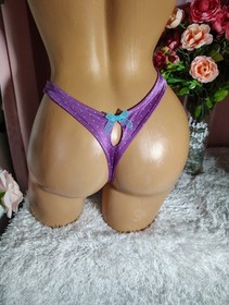 Rare 2006 Vintage Victoria's Secret Sexy Little Things Thong Medium 
