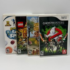 Nintendo Wii Game Bundle LEGO Indiana Jones: The Original Adventures Ghostbuster