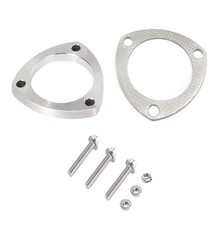 Rwraps 2.5 Inch 3 Bolt Exhaust Flange And Gasketstainless Steel Exhaust Flan... Rwraps 2.5 Inch 3 Bolt Exhaust Flange And Gasketstainless Steel Exhaust Flan...