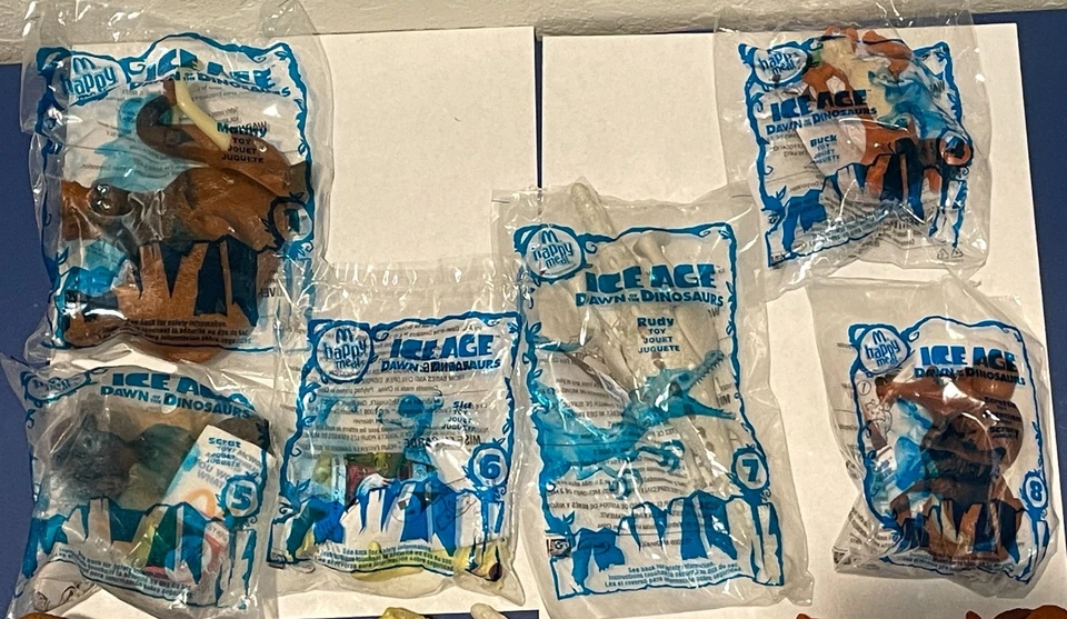 Ice Age Dawn of the Dinosaurs 2009 McDonald's Happy Meal Toys NEW or USED - Image 3 of 4