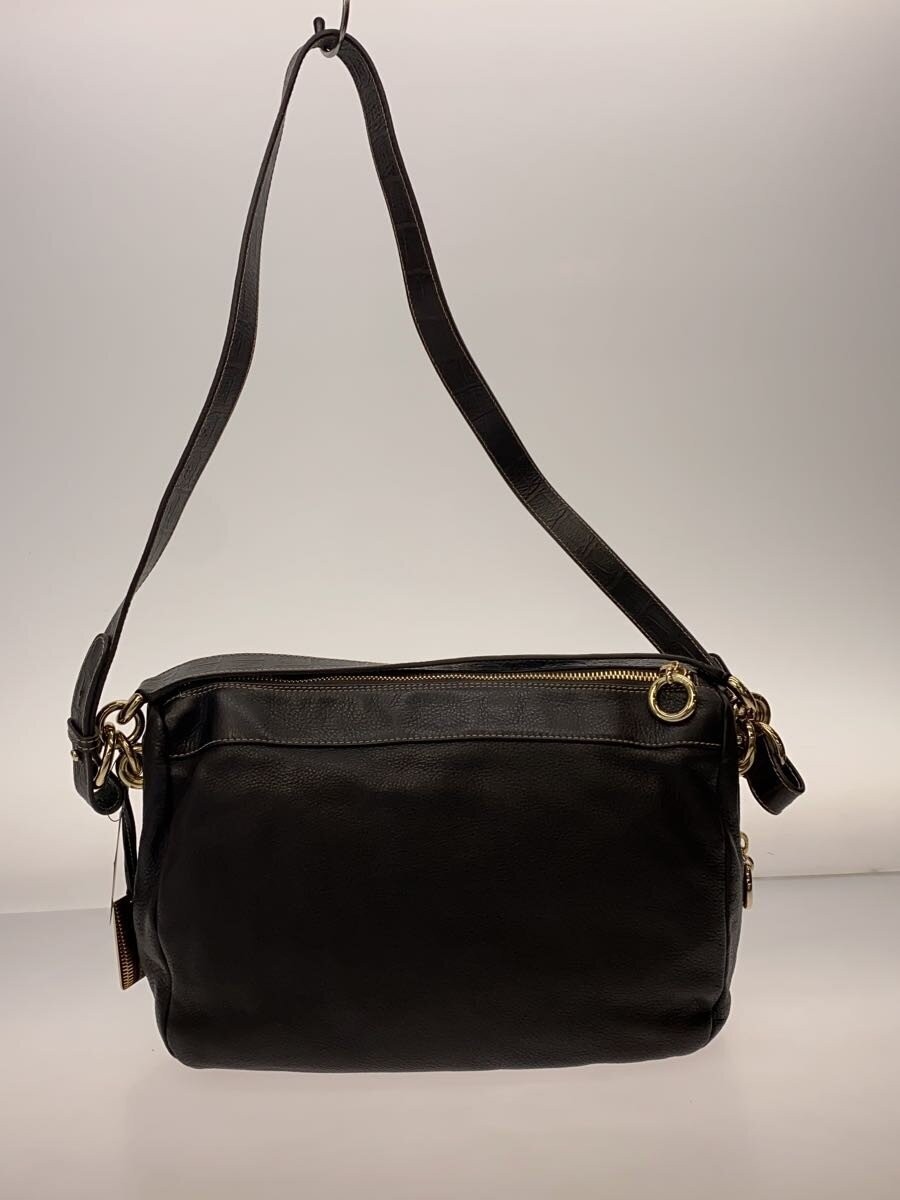 FURLA Shoulder Bag Leather BRW Python Embossed - image 3