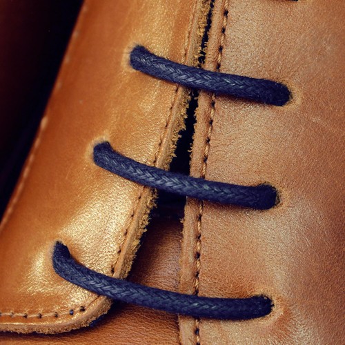 2 paia di lacci cerati rotondi 24 mm per scarpe in pelle scarpe da lavoro Anzu... - Foto 3 di 7