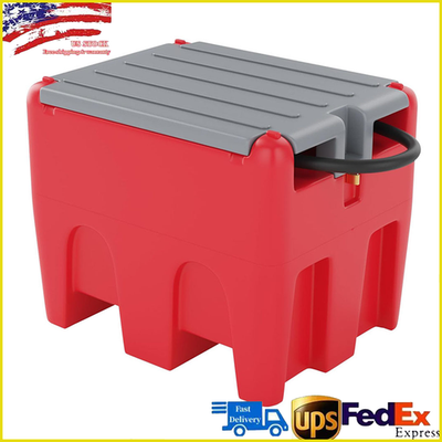 #ad Portable Fuel Tank58 Gallon Gasoline Transfer Tank W 12V Electric Pump amp; Hose $522.49