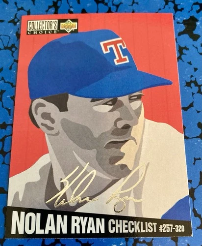 1994 Upper Deck Collector's Choice - Nolan Ryan #320 Silver Signature; NM