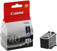 Canon PG-40 Black Original Tintenpatrone Schwarz 16Ml Pixma PG40 Neu Ovp
