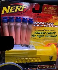 NERF N-Strike Green Tactical Light Night Mission Kit  10 Darts