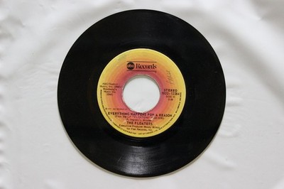The Floaters   Float On / Everything Happens 7'' Record 1977 ABC Soul 45 RPM